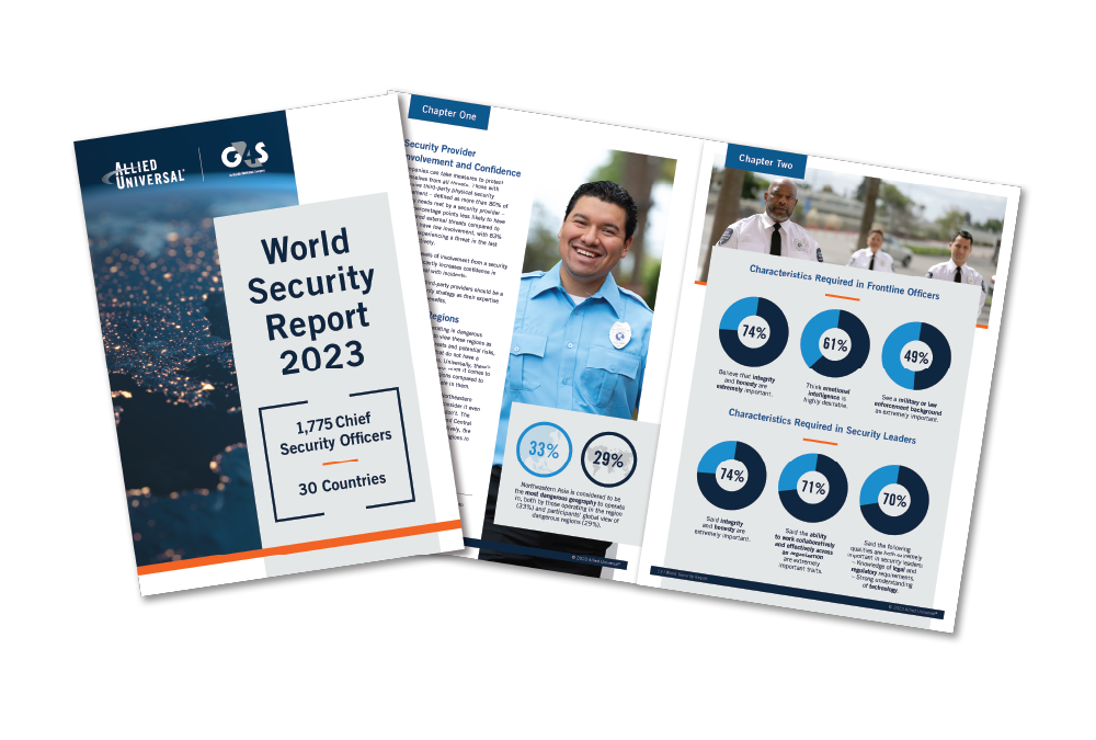 World Security Report - Cover and pages