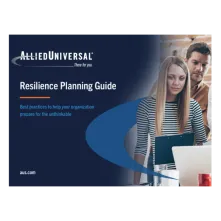 Resiliance planning guide