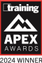 Apex award logo.